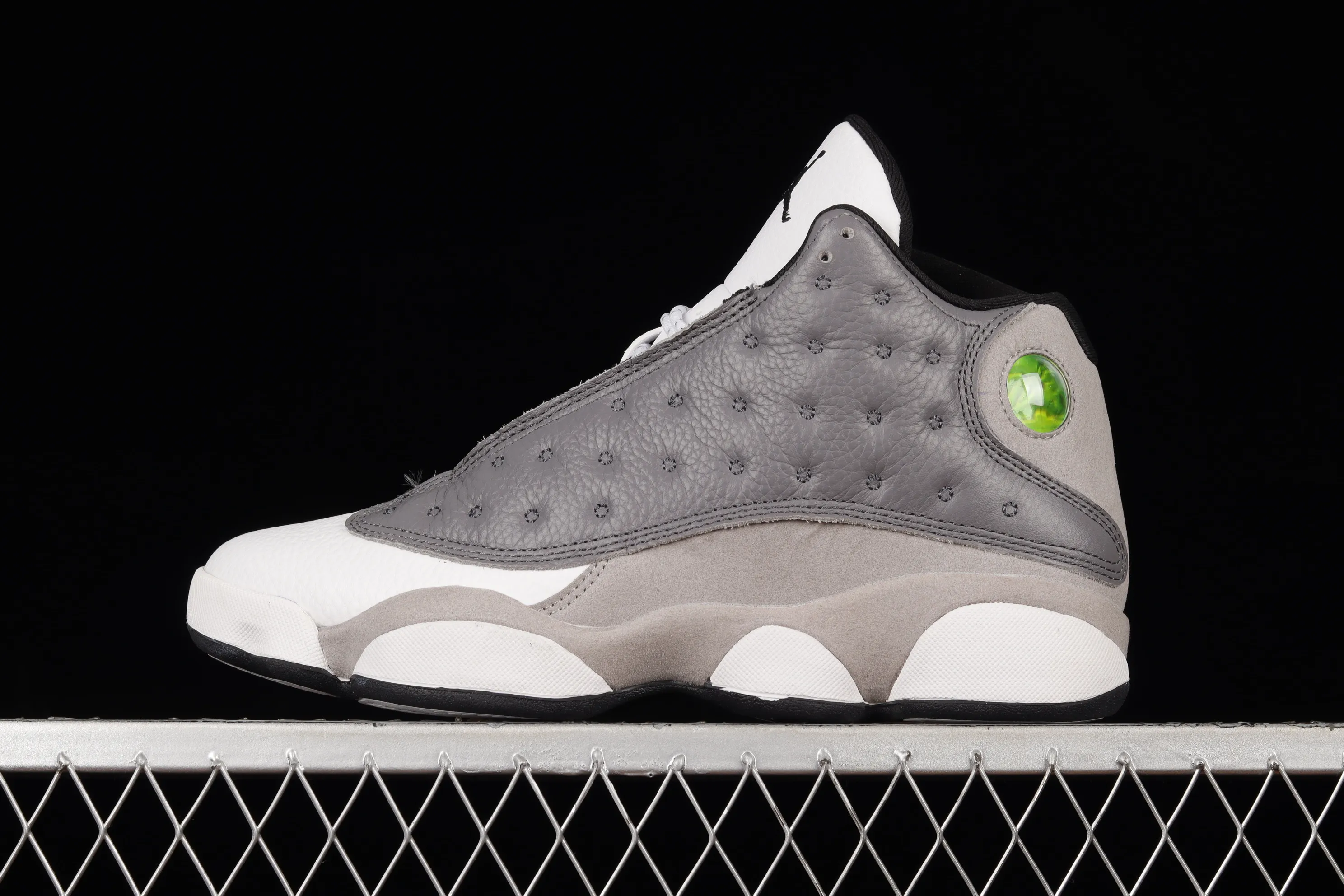 All categories Air Jordan Jordan series basketball shoes Air Jordan 13 Air Jordan 13 Retro AJ13 cool gray original real carbon real cat 414571-016